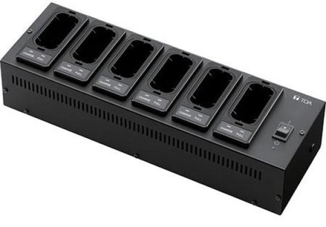 Toa BC-5000-6PS Six-Slot Charging Station (BC-5000-6PS)