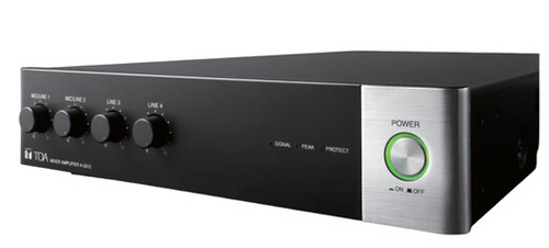 Toa A-5006 3CU Digital Mixer/Amplifier - 60W @100V/70V/4Ω 3-Inputs (A-5006 3CU)