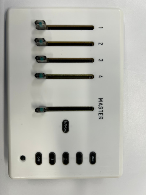 Leviton D8000 Slider & Button Station, 5 Sliders & 6 Buttons, white, refurbished (KS056-W) (KS056-W Refurb)