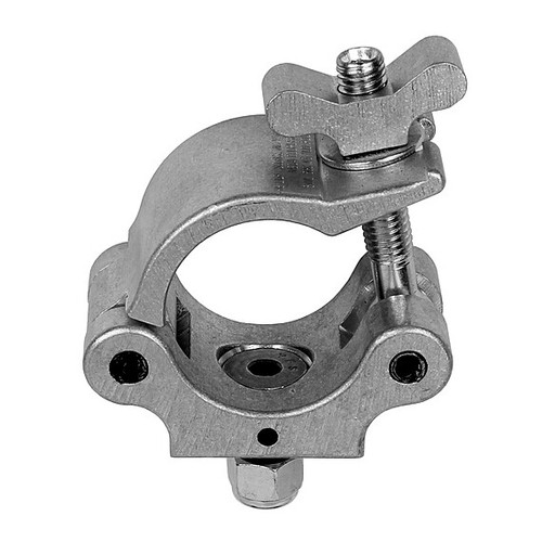 The Light Source MLM1/2CS-NH Mega-Coupler with 1/2" Flat Head Bolt, No Hardware, Silver (MLM1/2CS-NH)