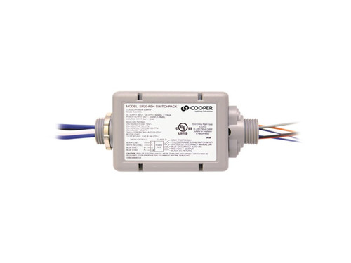 ILC SP20-RD4 Switchpack - 20A - 120/277V - Auxiliary Switch Input (SP20-RD4)