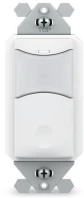 ILC ILC-SWX-104-WH Wall Switch Sensor, PIR, Vacancy Only, Line Voltage, White (ILC-SWX-104-WH)