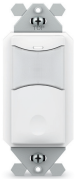 ILC ILC-SWX-111-LA Wall Switch Sensor, PIR and Photocell, Auto On, Line Voltage, Light Almond (ILC-SWX-111-LA)