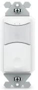 ILC ILC-SWX-112-WH Wall Switch Sensor, PIR and Photocell, 2-Pole Kit and Sidecar Switch, Line Voltage, White (ILC-SWX-112-WH)