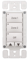 ILC ELG3-RD-2-MZD EVO Lite G3 Switch, Red, 2 Multi-Zone-Dim (ELG3-RD-2-MZD)