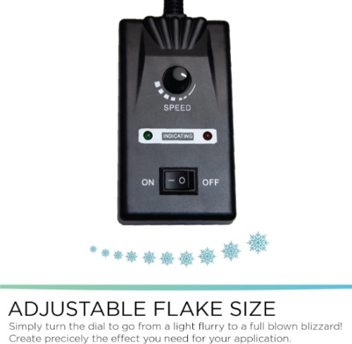Froggy's Fog 650 Watt Snow Machine with Variable Output and Wireless Controller (FRG-VSNOW-ABS)