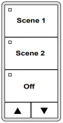 ILC LSG3-RD-2-S LightSync G3 Switch, Red, 2 Scene (LSG3-RD-2-S)