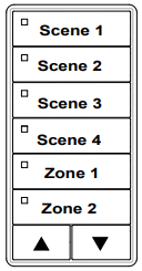 ILC LSG3-GY-4/2-SMZD LightSync G3, Gray, 4 Scene / 2 Zone Scene MZD Switch Station (LSG3-GY-4/2-SMZD)