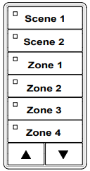ILC LSG3-GY-2/4-SMZD LightSync G3, Gray, 2 Scene / 4 Zone Scene MZD Switch Station (LSG3-GY-2/4-SMZD)