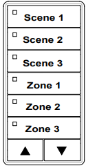 ILC LSG3-GY-3/3-SMZD-BT LightSync G3, Gray, 3 Scene / 3 Zone Scene MZD Switch Station, Bluetooth (LSG3-GY-3/3-SMZD-BT)