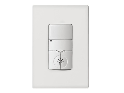 Cooper Lighting Solutions ONW-P-1001-DMV-V Wall Switch Sensor, PIR, Line Voltage, Dual Relay, Ivory (ILC-ONW-P-1001-DMV-V)