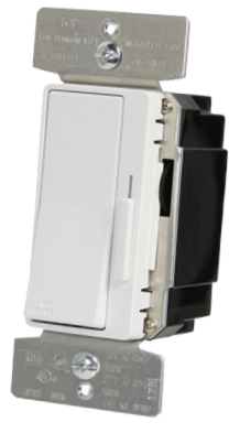 Cooper Lighting WBSD-DEC-C1 Decorator Dimmer Switch, Line Voltage (Color Change Kit Included) (ILC-WBSD-DEC-C1)