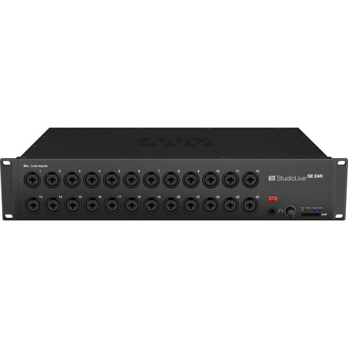 PreSonus STUDIOLIVE SE 24R 24-Input, 40-Channel Digital Rack Mixer and Recording (STUDIOLIVE SE 24R)
