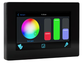Pathway Connectivity PWTS PERFORM 8IN BL 8 Inch Touchscreen Interface for Perform & Animate, PoE (PWTS PERFORM 8IN BL)
