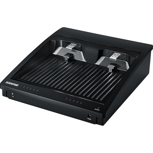 Shure SBC250-US 2-Bay Networked Charging Station (US Power Supply) (SBC250-US)