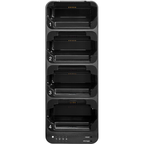Shure SBC441 Four-Bay Charger for ADXR Receivers & SB910 Batteries (No Power Supply) (SBC441)