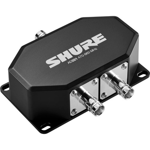 Shure AD221 Axient Digital PSM 2-Way Combiner/Splitter (470 to 960 MHz) (AD221)