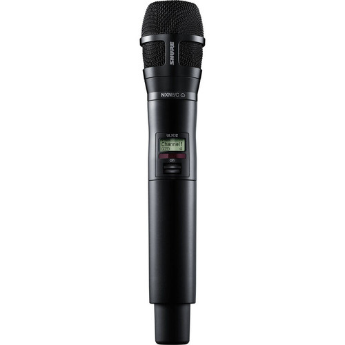 Shure ULXD2/N8CB=-G57 Digital Handheld Wireless Microphone Transmitter with Nexadyne 8/C Cardioid Capsule (G57: 470 to 608 MHz) (ULXD2/N8CB=-G57)