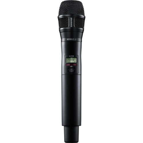 Shure ULXD2/N8SB=-G57 Digital Handheld Wireless Microphone Transmitter with Nexadyne 8/S Supercardioid Capsule (G57: 470 to 608 MHz) (ULXD2/N8SB=-G57)