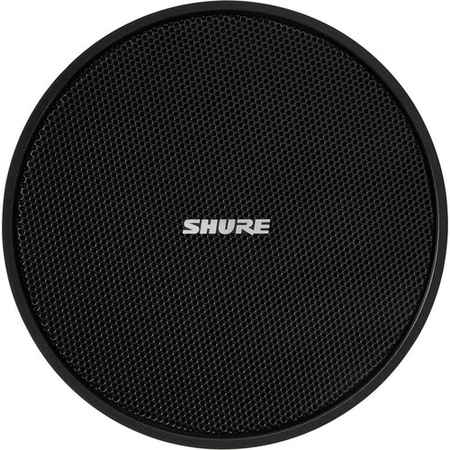 Shure MXP-1B Microflex Passive Mini-Pendant Conferencing Loudspeaker (Black, Single) (MXP-1B)