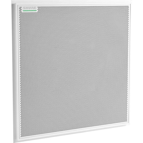 Shure MXA902W-S Microflex Advance Ceiling Array Microphone & Loudspeaker (24", White) (MXA902W-S)