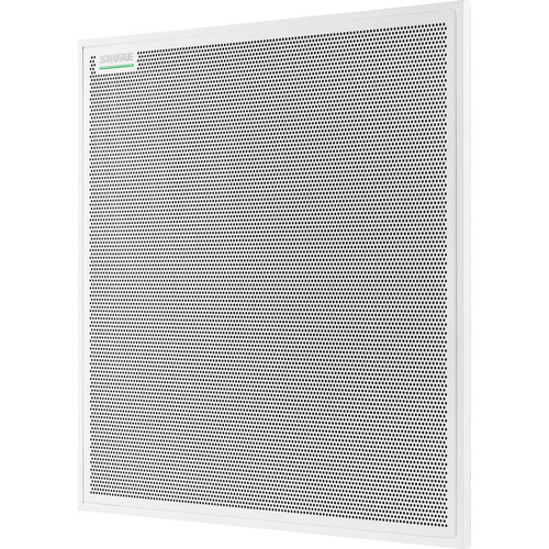Shure MXA925W-S-60CM Ceiling Array Microphone (Square, 60cm / 23", White) (MXA925W-S-60CM)