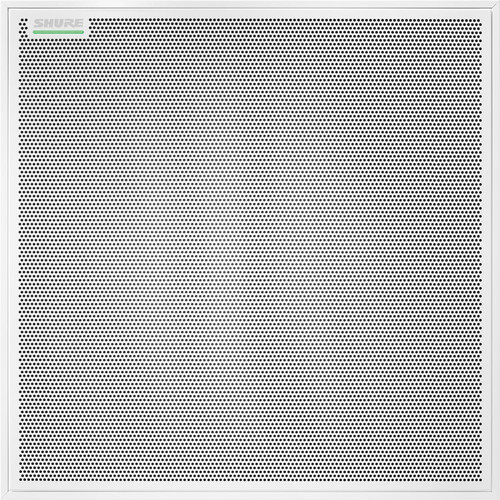 Shure MXA925W-S-60CM Ceiling Array Microphone (Square, 60cm / 23", White) (MXA925W-S-60CM)