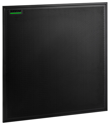 Shure MXA925B-S-60CM Ceiling Array Microphone (Square, 60cm / 23", Black) (MXA925B-S-60CM)