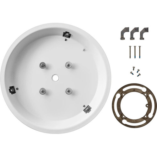 Shure A901-R-HCM Flush-Mount Kit for MXA901-R Ceiling Microphone (White) (A901-R-HCM)