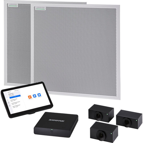 Shure IMXRK80Z IntelliMix Large Room Kit for Multi-Cam Zoom Rooms (IMXRK80Z)