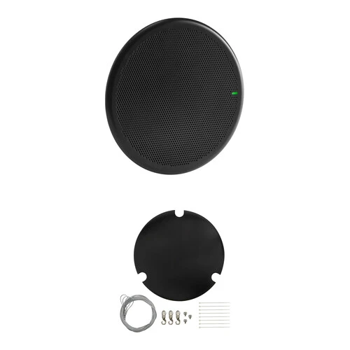 Shure MXA901B-R-GM-V Ceiling Microphone Gripple-Mount Bundle for Medium Conferencing Rooms (Black) (MXA901B-R-GM-V)
