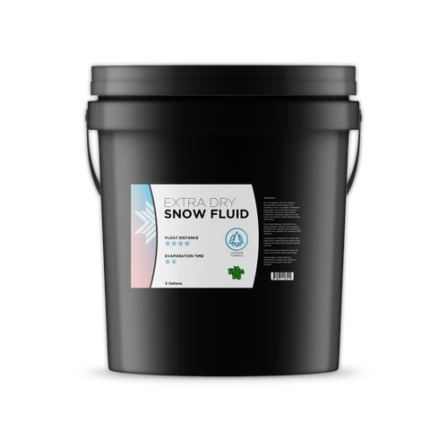 Froggy's Fog SN-EX-5 Extra Dry, Outdoor Formula, Snow Juice Machine Fluid (1 Gallon) (SN-EX-5)