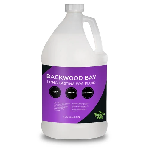 Froggy's Fog DS-BB-1 Backwood Bay Long Lasting Fog Machine Fluid (1 Gallon) (DS-BB-1)