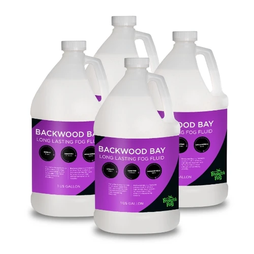 Froggy's Fog DS-BB-4 Backwood Bay Long Lasting Fog Machine Fluid (4 Gallon) (DS-BB-4)