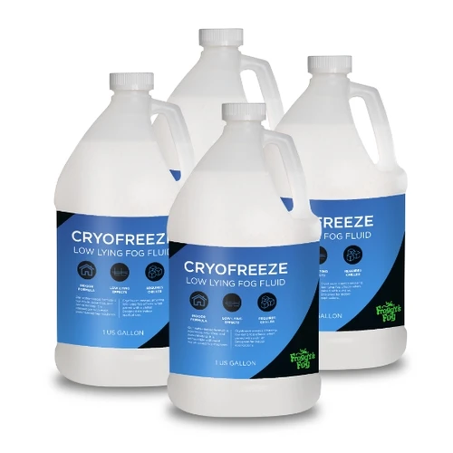 Froggy's Fog DS-CF-4 Cryo Freeze Indoor Low Lying Ground Fog Fluid (4 Gallon) (DS-CF-4)