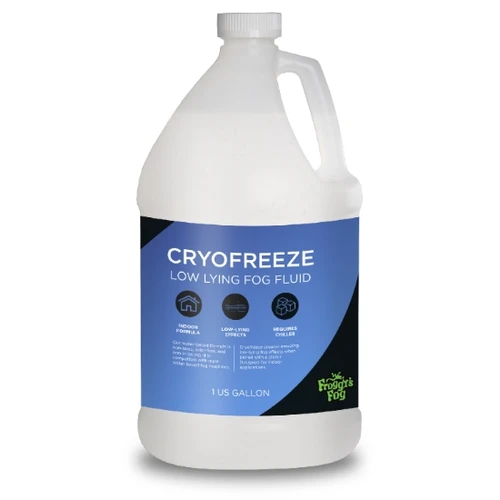 Froggy's Fog DS-CF-1 Cryo Freeze Indoor Low Lying Ground Fog Fluid (1 Gallon) (DS-CF-1)