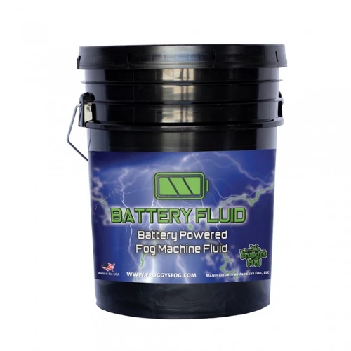 Froggy's Fog DS-BAT-5 Battery Fog Fluid - High Concentration Formula (5 Gallon) (DS-BAT-5)