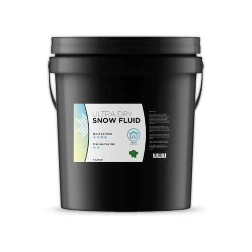 Froggy's Fog SN-UD-5 Ultra Dry Indoor Snow Machine Fluid, No Odor (5 Gallon) (SN-UD-5)