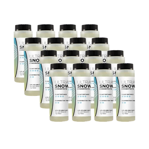Froggy's Fog SC-UD-C04X4 Ultra Dry Snow Fluid Concentrate (16x 8oz Bottles) (SC-UD-C04X4)