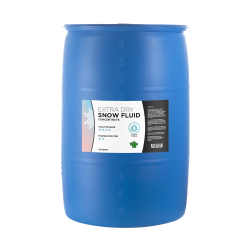 Froggy's Fog SC-EX-C880 Extra Dry Snow Fluid Concentrate (55 Gallon) (SC-EX-C880)