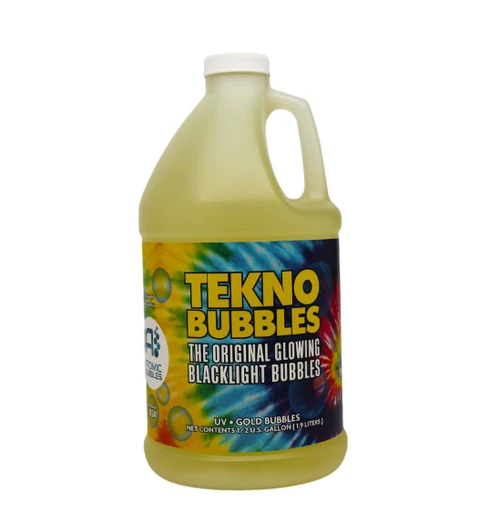 Froggy's Fog TB-GO-55 Tekno Bubbles - BLUE UV Blacklight Reactive (55 Gallon) (TB-GO-55)