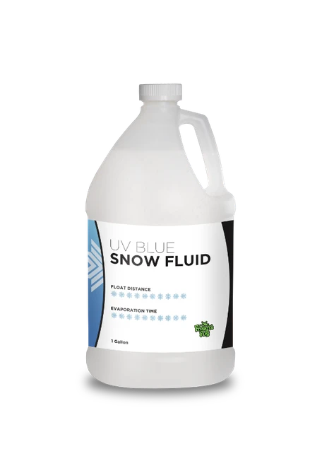 Froggy's Fog SN-UVB-1 BLUE UV Blacklight Reactive Snow Juice Machine Fluid (1 Gallon) (SN-UVB-1)