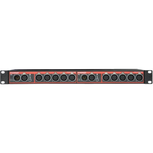 Swisson XSP-5R-5R-US DMX Splitter & Booster Rack Style (XLR 5-Pin, 10-Output) (XSP-5R-5R-US)