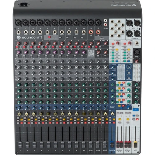 Soundcraft SCR-SIGPLUS16-US Signature Plus 16 16-Channel Analog Mixer with Lexicon Effects (SCR-SIGPLUS16-US)