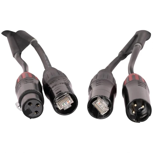 Accu-Cable AC5AXLR-25 CAT 5/XLR Link Combo Cable (25') (AC5AXLR-25)