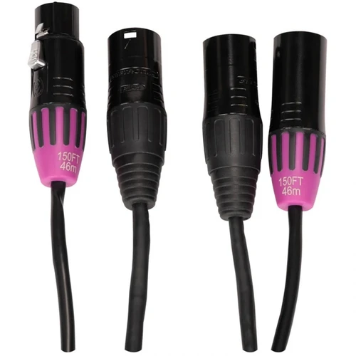 Accu-Cable AC5AXLR-150 CAT 5/XLR Link Combo Cable (150') (AC5AXLR-150)