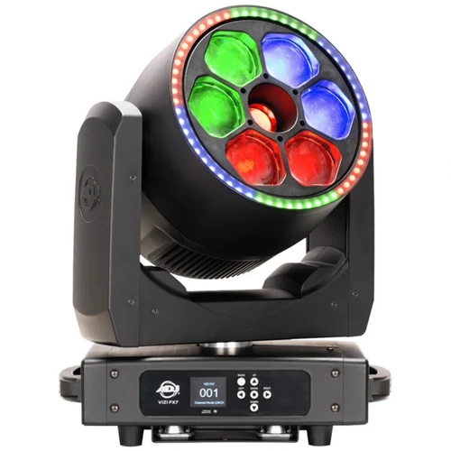 ADJ Vizi FX7, Wash, Multi-Colored Kaleidoscope, and LED Ring Moving Head (Vizi FX7)