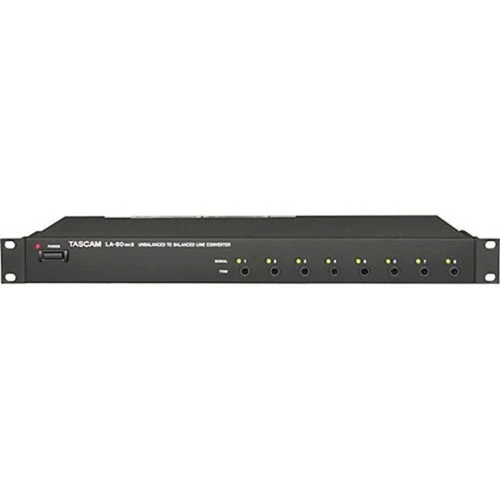 Tascam LA-80MKII 8-Channel Unbalanced-to-Balanced Audio Converter (LA-80MKII)