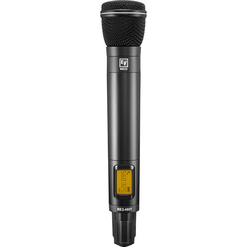 Electro-Voice RE3-HHT96-5H Handheld Transmitter with ND96 Head 560-596 MHz (RE3-HHT96-5H)