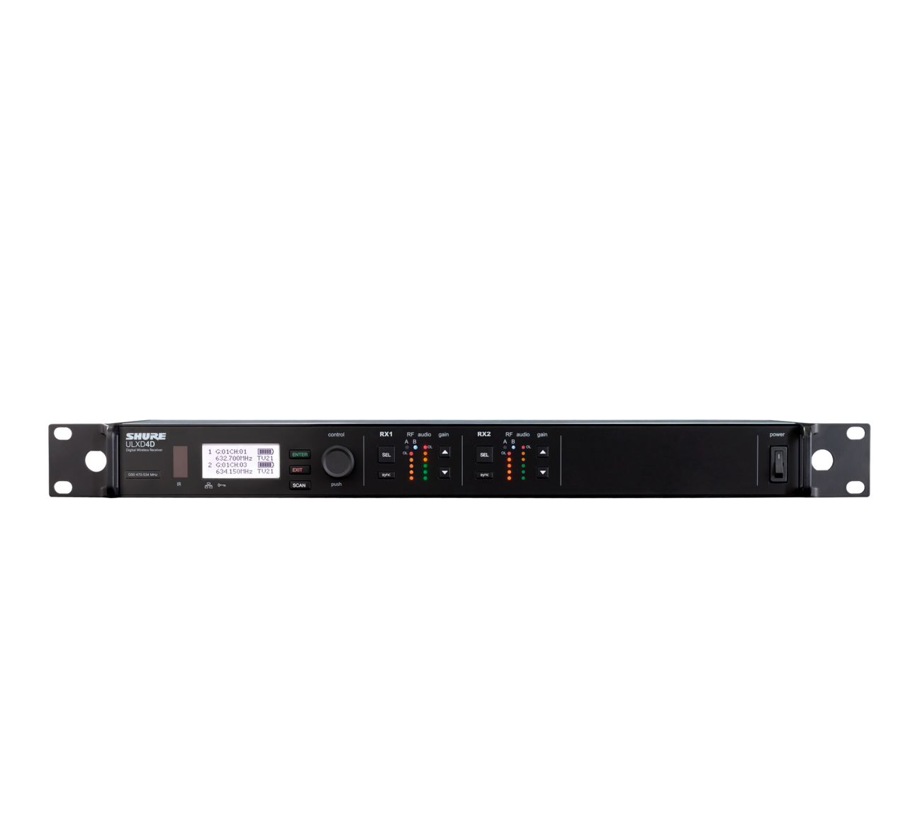 配信機器・PA機器・レコーディング機器 SHURE ULXD1 - Osaka Expo Shure ULXD4D ULX-D Series Dual-Channel Digital Wireless Microphone